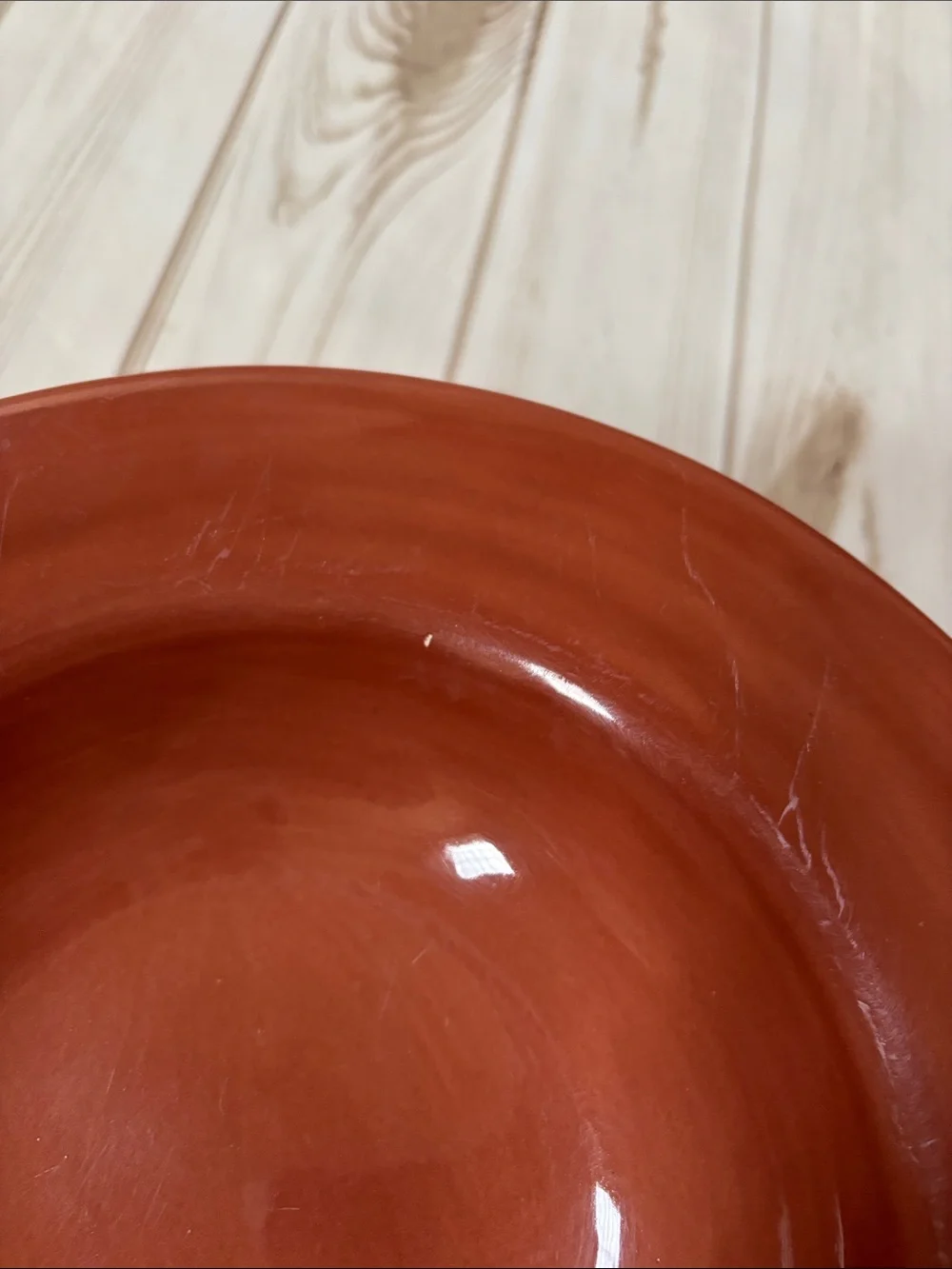 Pottery Barn Sausalito Spice large rim soup bowl